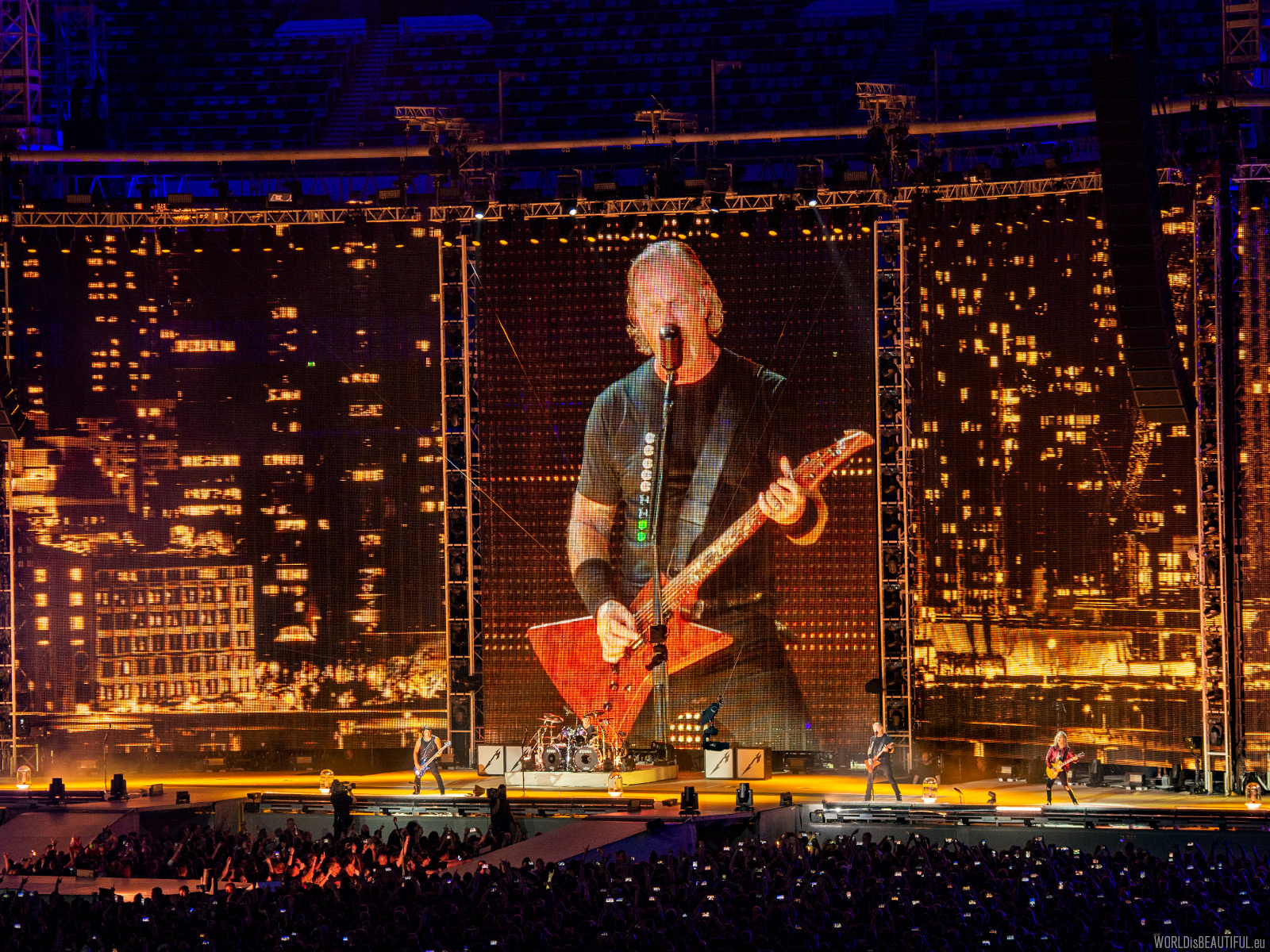 Metallica concert in Warsaw